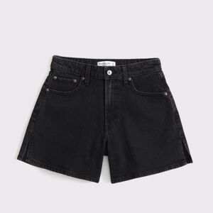 A&F Curve Love High Rise Dad Short